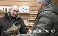 Владимир Путин и Сергей Шойгу проводят выходные в сибирской тайге
