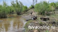 В Туве сегодня отмечается незначительный спад уровня воды в реках