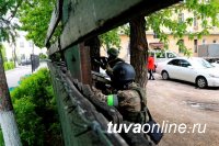 В столице Тувы проведена антитеррористическая тренировка