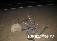 В тувинском селе Шуурмак погиб велосипедист, внезапно выехавший на проезжую часть улицы в с
