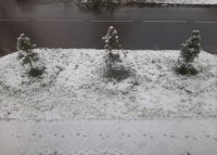 В Туве 3 октября выпал снег!