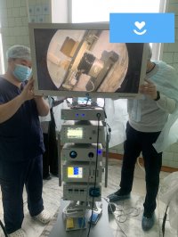 В Барун-Хемчикский медцентр поступило новое лапароскопическое оборудование