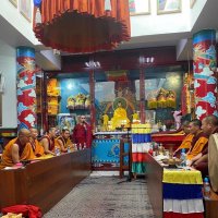 В Туву накануне Шагаа прибыли монахи монастыря Дрепунг Гоманг
