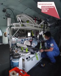 В Туве в прошлом году больше 340 пациентов до места лечения добрались на вертолете