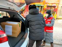 Тува и Красноярский край отправили 20 тонн гуманитарной помощи для жителей Донбасса