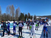 На станции «Тайга» прошел V ежегодный лыжный марафон «Снежный барс»