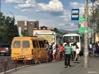 В столице Тувы продолжаются работы по оптимизации движения общественного транспорта