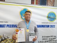 Кызылчанин Эдуард Ховалыг стал шестикратным чемпионом Тувы по шахматам