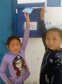 Воспитанники детских лагерей Тувы пишут «Письмо солдату»