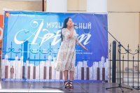 На Музыкальном Арбате в Кызыле выступили первые участники