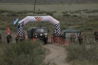 В Туве военные водители четырех стран закончили гонку с преследованием в рамках «Военного ралли -2022»