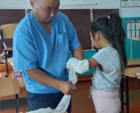 Бригада «Маршрута здоровья» выявила 245 патологий у 300 детей в приграничном Тере-Хольском районе Тувы