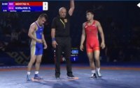 Начын Монгуш завоевал серебро на международном турнире по вольной борьбе в Минске