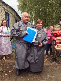 Делегация народного движения из Тувы «Кызыл кош» прибыла в Луганск!