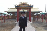 Лучшим участковым Тувы стал капитан полиции Орлан Кужугет из села Кызыл-Мажалык
