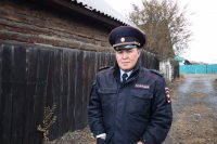 Лучшим участковым Тувы стал капитан полиции Орлан Кужугет из села Кызыл-Мажалык