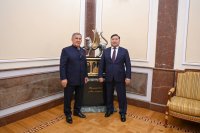 Совместными усилиями мы сможем укрепить взаимовыгодное сотрудничество Татарстана и Тувы – Рустам Минниханов