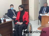 Сенатор от Тувы Дина Оюн провела прием граждан с ограниченными возможностями здоровья