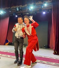 Для 529 детей Тувы выступили московские артисты цирка с благотворительным представлением