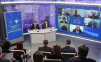 Сенатор Дина Оюн приняла участие в "Парламентском диалоге" с министром строительства Иреком Файзуллиным
