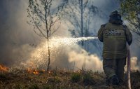 В Туве с сегодняшнего дня объявлено начало пожароопасного сезона