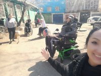 Члены общества инвалидов в Кызыле провели субботник