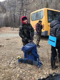 В Бай-Тайгинском районе Тувы из-за снегопада пришлось прервать Туриаду школьников и студентов