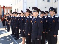 В Туве присягу приняли новые сотрудники органов внутренних дел