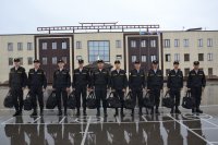 Десять призывников из Тувы будут служить в частях Военно-Морского флота России