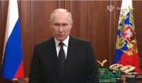 Владимир Путин выступил с обращением к жителям России