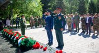 В Туве почтили память ветеранов боевых действий