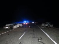 В Туве после выезда на встречку нетрезвого водителя пострадали семеро человек 