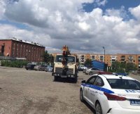 В Кызыле серийный нарушитель ПДД автокраном сбил пешехода насмерть
