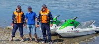 В Кызыле на Енисее выставлен пост профессиональных спасателей