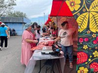 В эти минуты в Кызыле проходит ярмарка выходного дня со сниженными ценами на сельхозпродукты