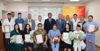 В Туве наградили медиков, отработавших на территориях ЛДНР, Запорожской и Херсонской области