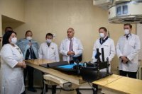 Министр здравоохранения РФ Михаил Мурашко оценил работу оборудования в республиканском онкодиспансере Тувы