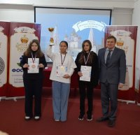 Кызылчанка Арина Иргит во второй раз стала обладательницей Детского Кубка России по шахматам