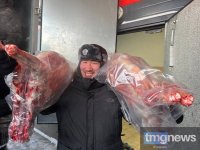 Животноводы Тувы отправят три тонны мяса в зону СВО в канун Нового года