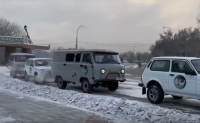 Из Тувы в зону СВО отправилась колонна автомашин для бойцов