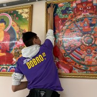 Активисты «Добрых Сердец Тувы» навели порядок в буддийском монастыре