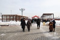 В городе Шагонаре в Туве в день Шагаа открыли Парк кочевников 