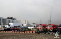 Жителей Кызылского и Пий-Хемского районов просят не пугаться скопления пожарных машин