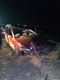В Тува автолюбительница без прав совершила ДТП с пострадавшими