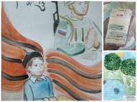 В Туве объявлен конкурс рисунков среди детей военнослужащих и добровольцев «Счастливая кисточка»