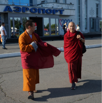 В Туву прибыл настоятель монастыря Дрепунг Гоманг