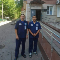 Артыш Монгуш и Артыш Ондар, медработники из Тувы, успешно завершили волонтерский проект в Донецке