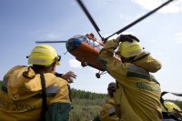 На помощь в тушении лесных пожаров в Туве направлены 70 десантников из других регионов