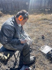 Дзун-Хемчикский камнерез Артыш Донгак завоевал Гран-При в конкурсе резчиков по камню на родине камнерезного искусства в Бай-Тайге