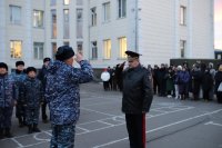 30-й по счету за последние 15 лет сводный отряд тувинских полицейских отправился в командировку на Северный Кавказ